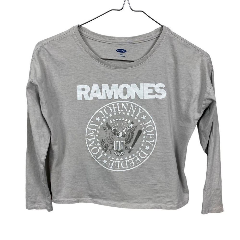 Ramones Grey Kids Old Navy Long Sleeve Shirt